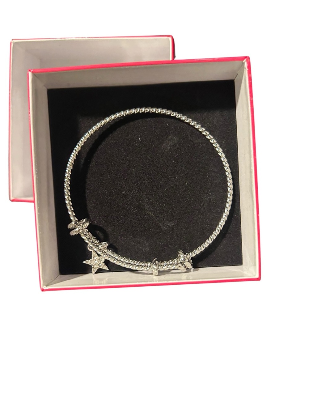 Marykay Silver Star Charm Bangle Bracelet - Women's Jewelry